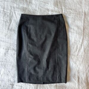 Ann Taylor Charcoal Pencil Skirt